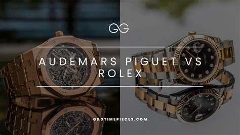 rolex audemars piguet watches|piaget vs rolex.